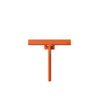 Bruseskraber, orange • NICHBA