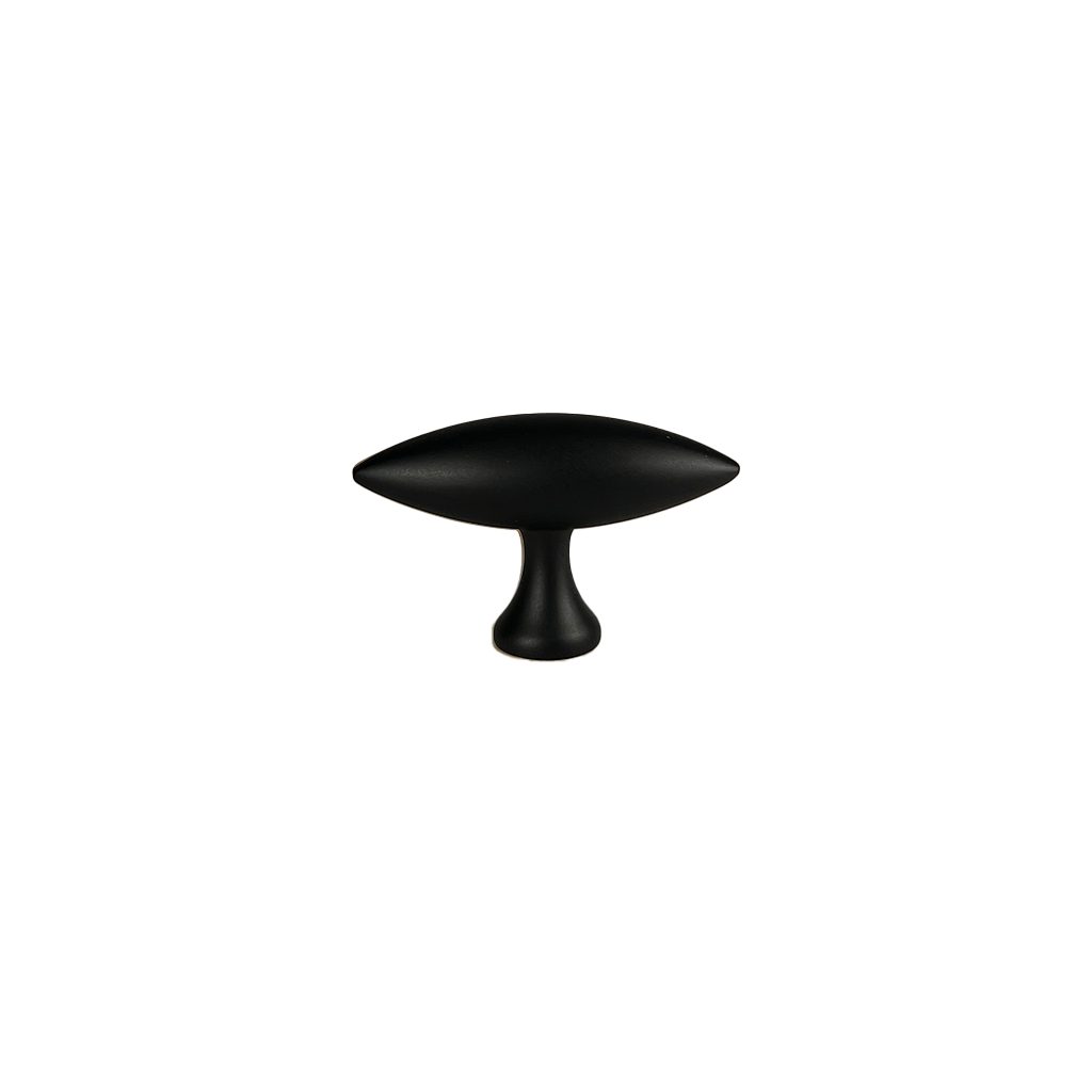 Nyholm • Møbelknop i massiv messing i sort