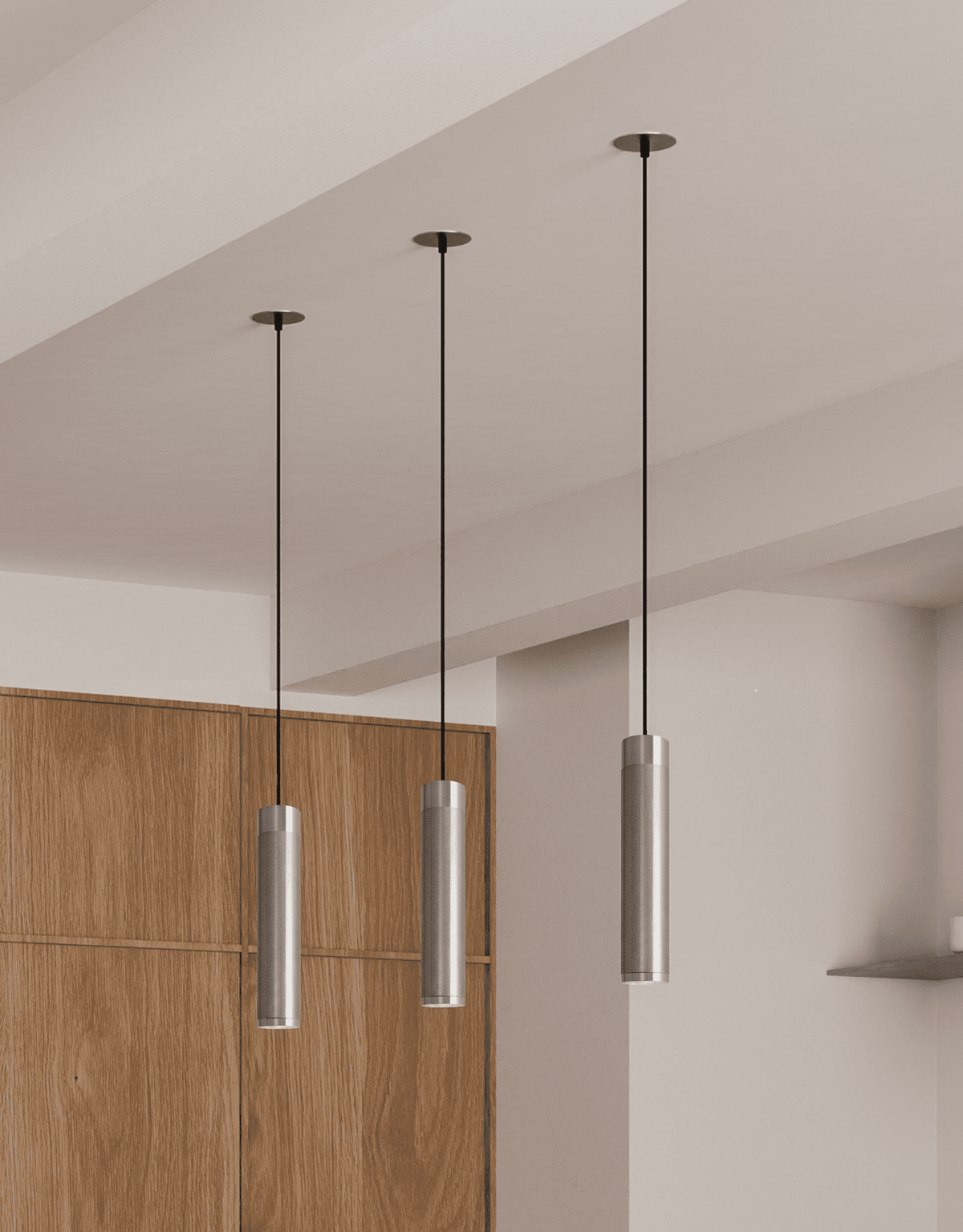 Patrone Pendel Long, rustfritt stål look • Thorup Copenhagen - Copenhagenhomedesign