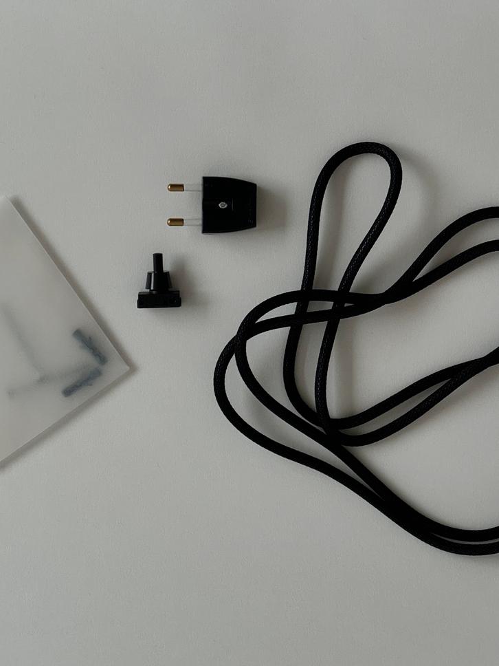 Væglampe kit med ledning, hanstik og afbryder til Patrone væglampe • Thorup Copenhagen - Copenhagenhomedesign