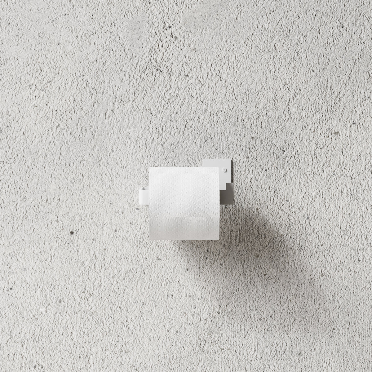 Toiletrulleholder, hvid • NICHBA - Copenhagenhomedesign