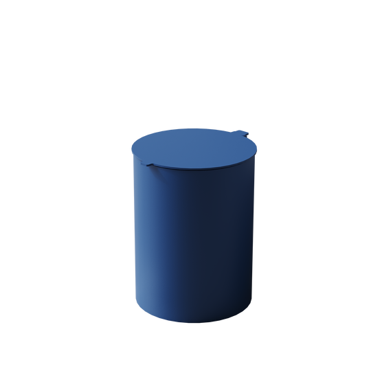 Toiletspand, blå • NICHBA
