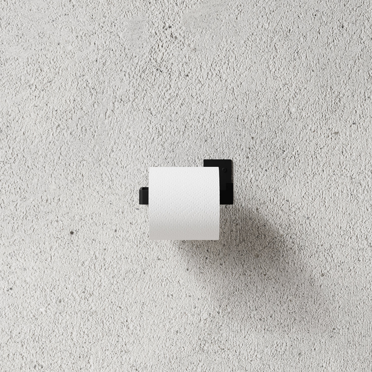Toiletrulleholder, sort • NICHBA - Copenhagenhomedesign