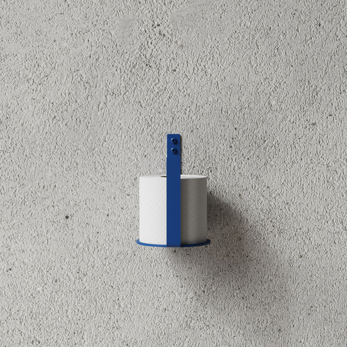 Ekstra toiletrulleholder (reserve), blå • NICHBA - Copenhagenhomedesign