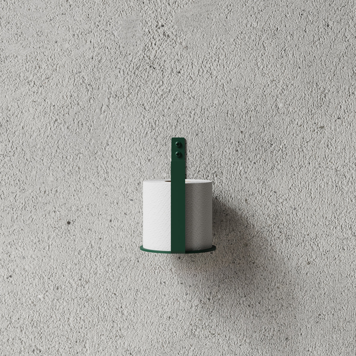 Ekstra toiletrulleholder (reserve), grøn • NICHBA - Copenhagenhomedesign