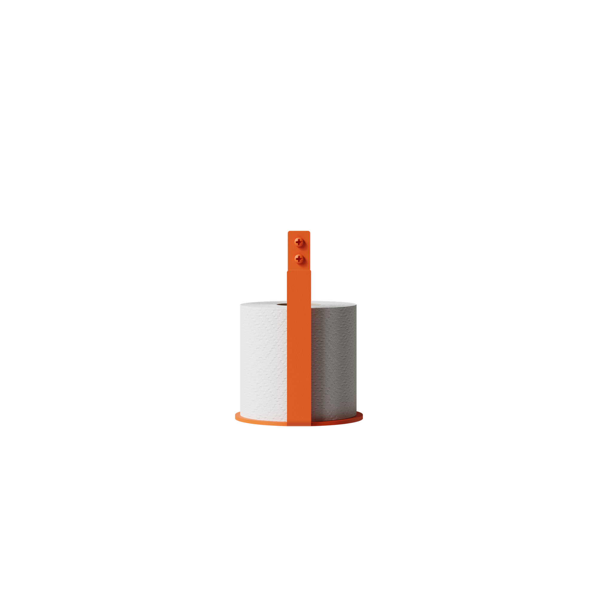 Ekstra toiletrulleholder (reserve), orange • NICHBA