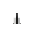 Ekstra toiletrulleholder (reserve), sort • NICHBA