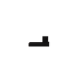 Toiletrulleholder, sort • NICHBA