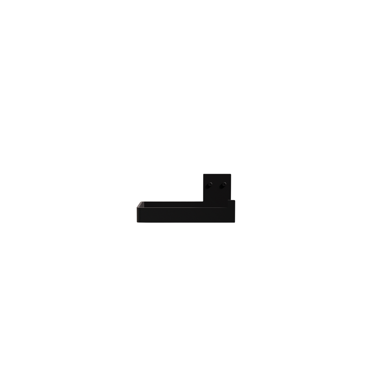 Toiletrulleholder, sort • NICHBA - Copenhagenhomedesign