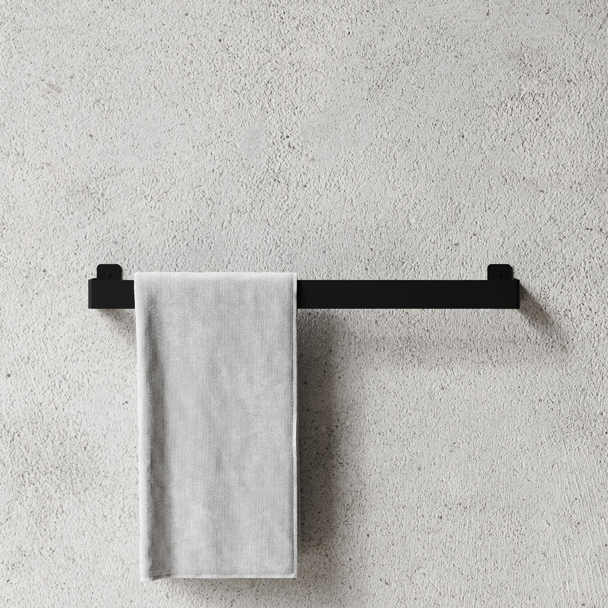 Håndklædeholder, sort • NICHBA - Copenhagenhomedesign