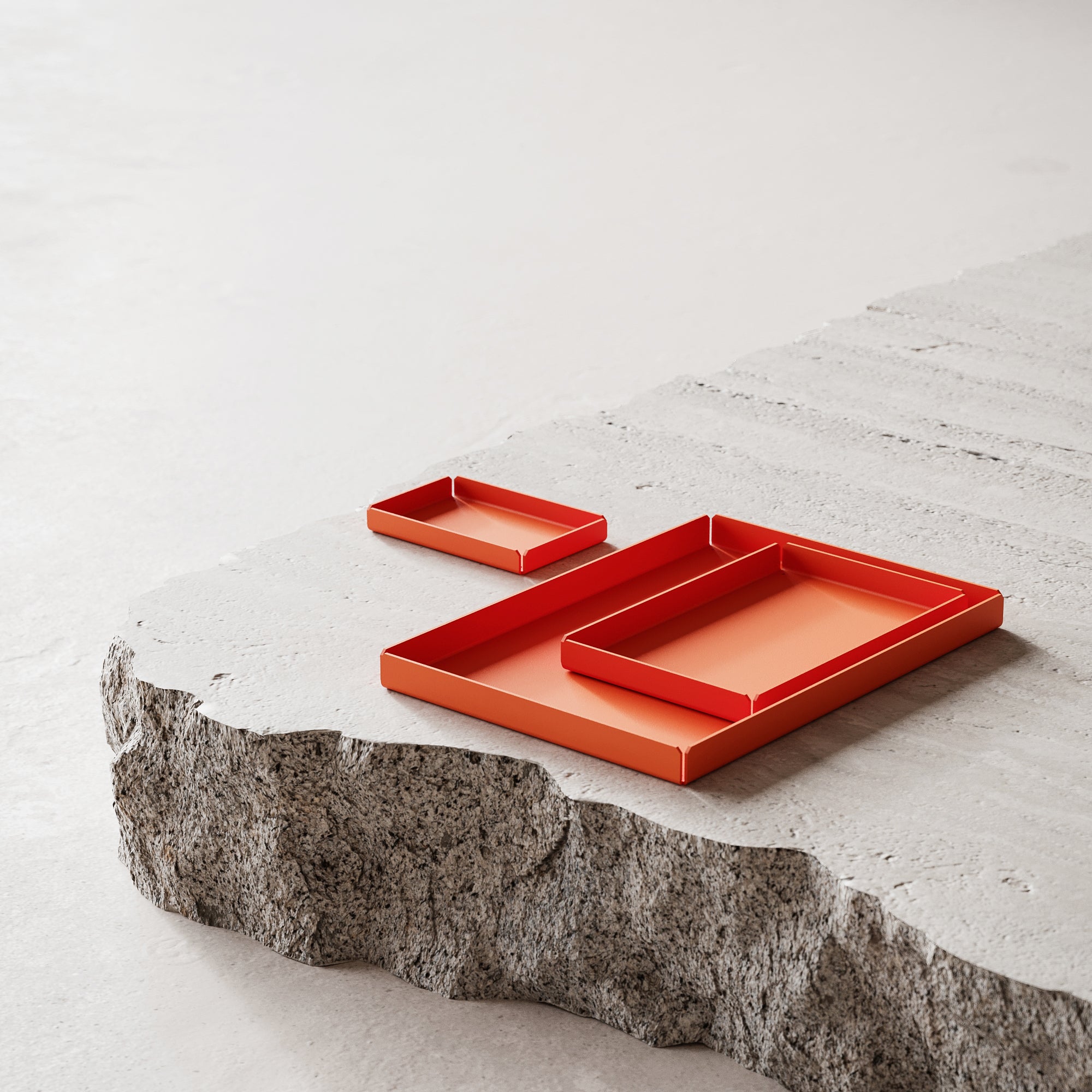 Metalbakker (3 stk.), orange • NICHBA