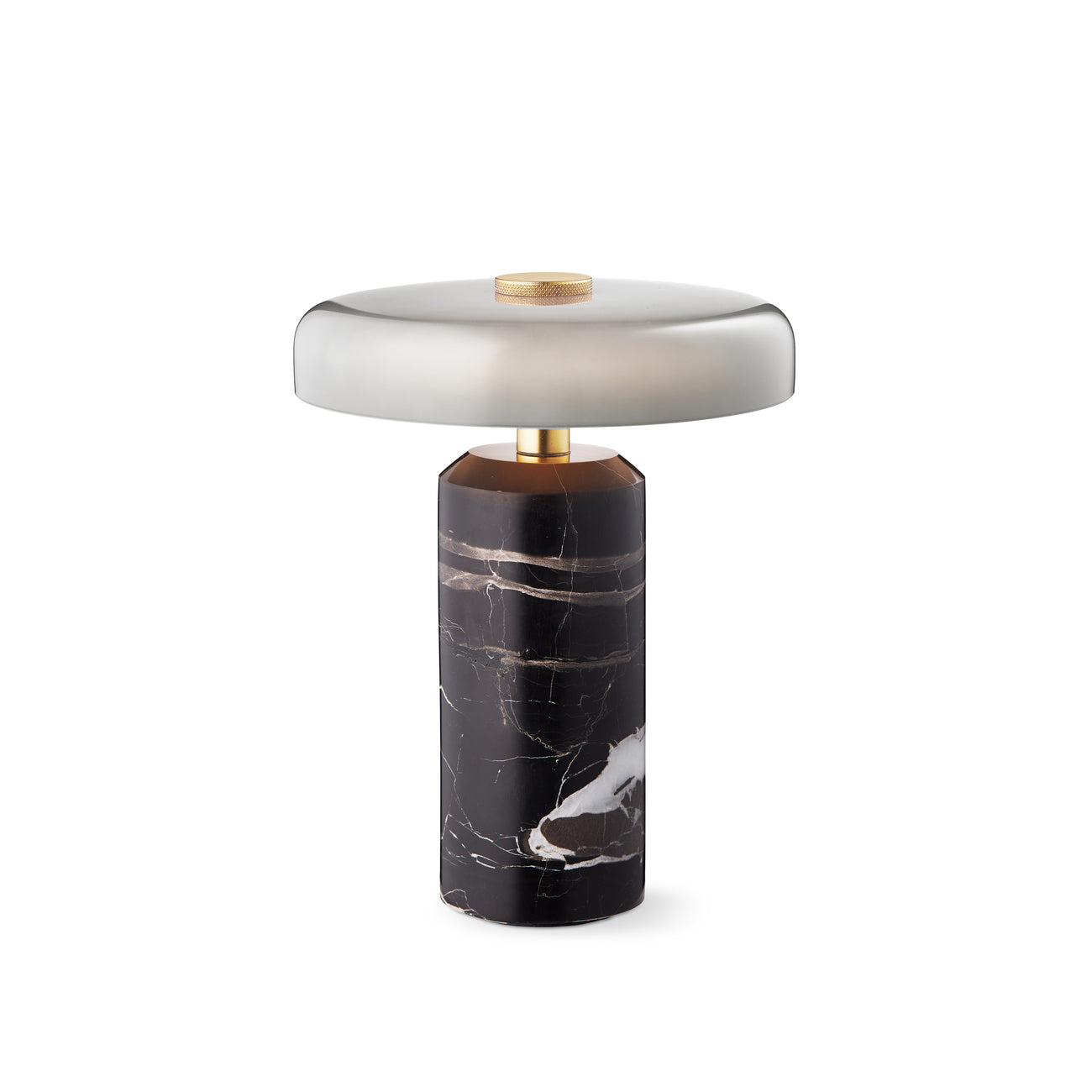 Trip Portable bordlampe, ash/grey glossy • Design by Us