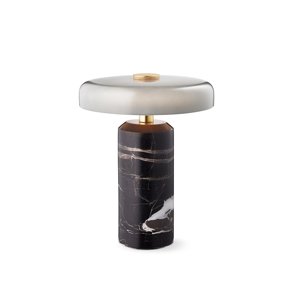 Trip Portable bordlampe, ash/grey glossy • Design by Us - Copenhagenhomedesign