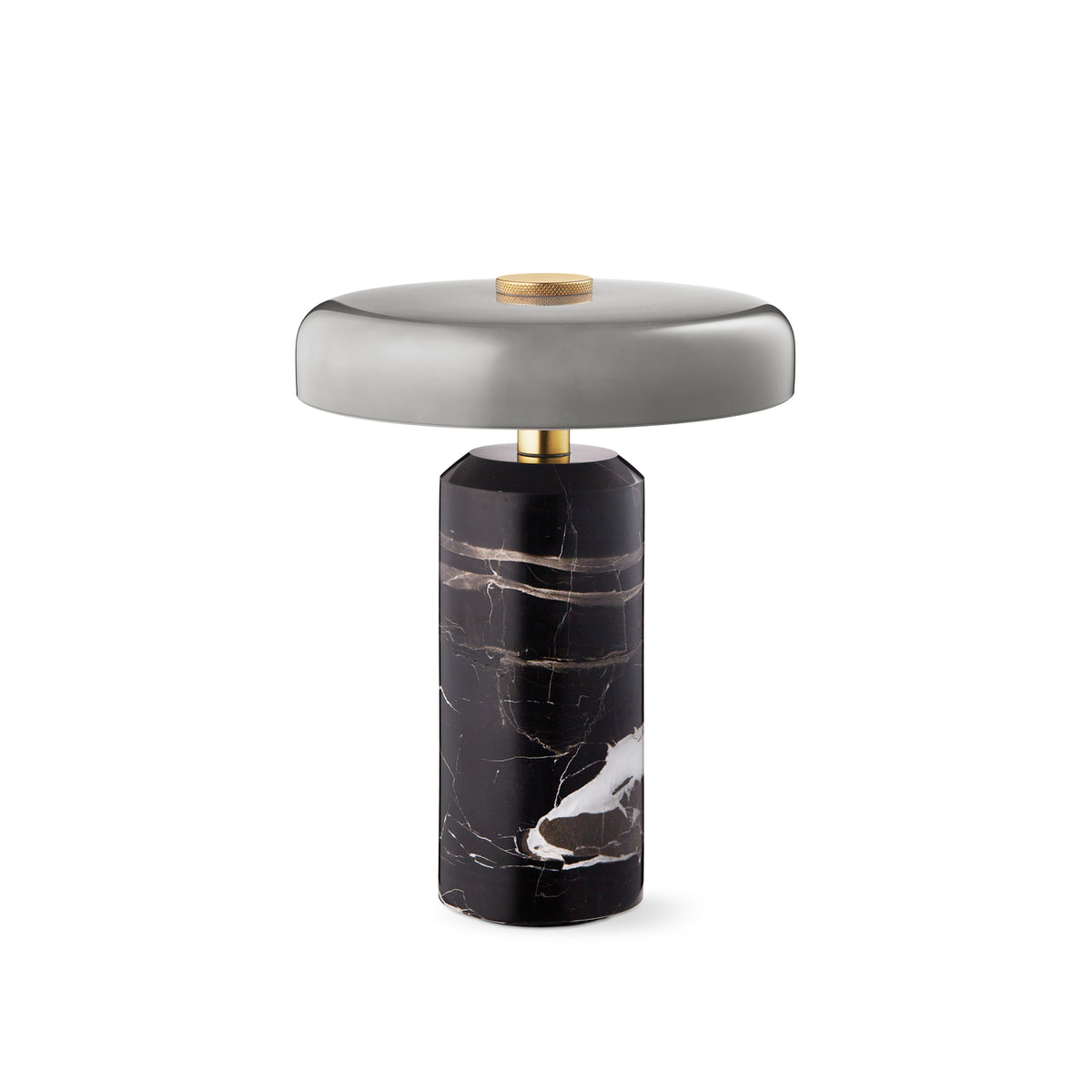 Trip Portable bordlampe, ash/grey glossy • Design by Us - Copenhagenhomedesign