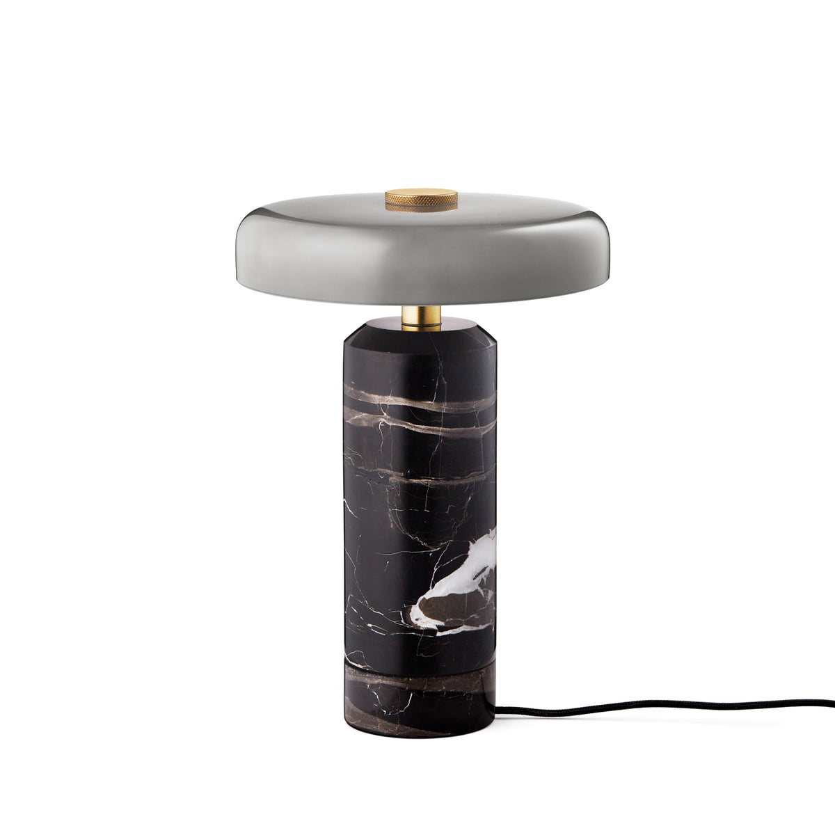 Trip Portable bordlampe, ash/grey glossy • Design by Us - Copenhagenhomedesign