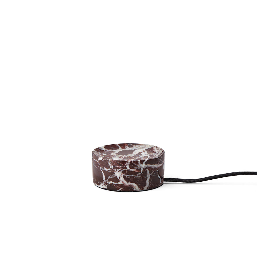 Trip Portable bordlampe, burgundy/opal glossy • Design by Us