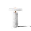 Trip Portable bordlampe, carrara/opal glossy • Design by Us