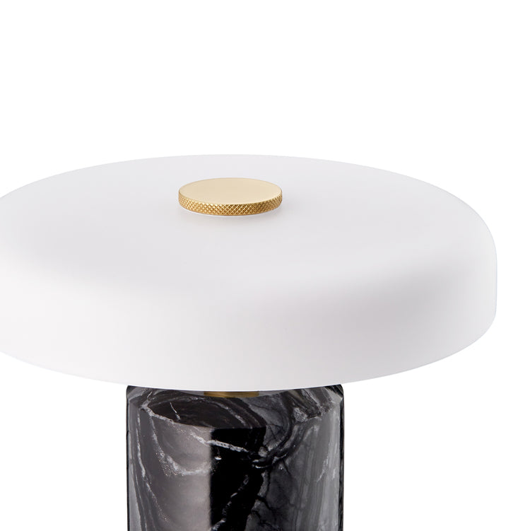 Trip Portable bordlampe, charcoal/opal matt • Design by Us