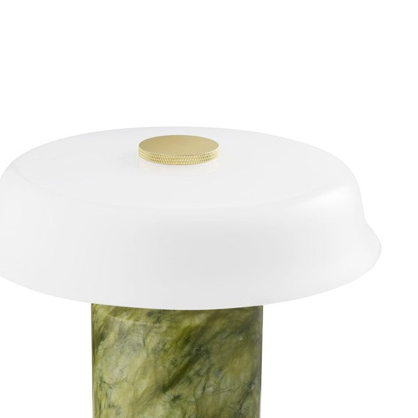 TRIP No. 2 portable bordlampe, apple/opal glossy • Design by Us