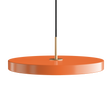 Asteria Plus pendel, orange og messing • UMAGE