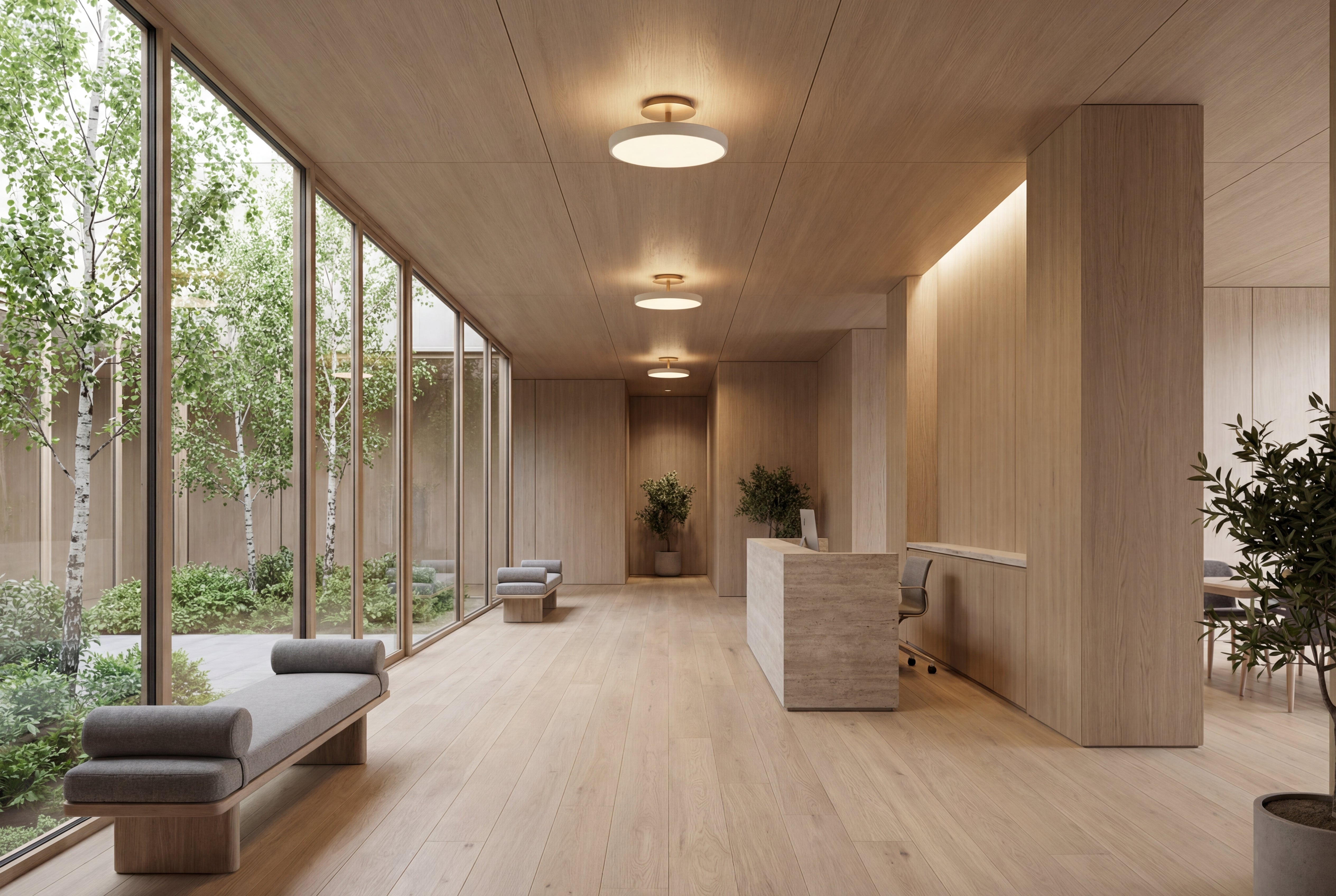 Asteria Up Plus loftlampe, hvid og messing • UMAGE - Copenhagenhomedesign