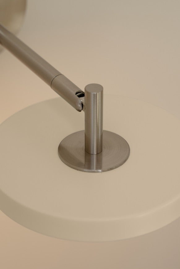 Asteria Wall væglampe, hvid og stål • UMAGE