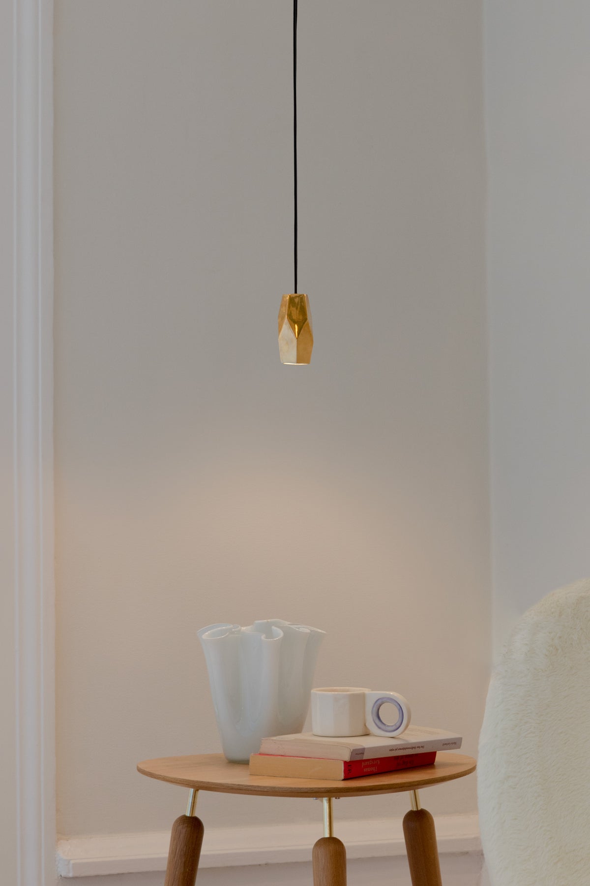 Brighter Days Penta pendel med roset • UMAGE - Copenhagenhomedesign