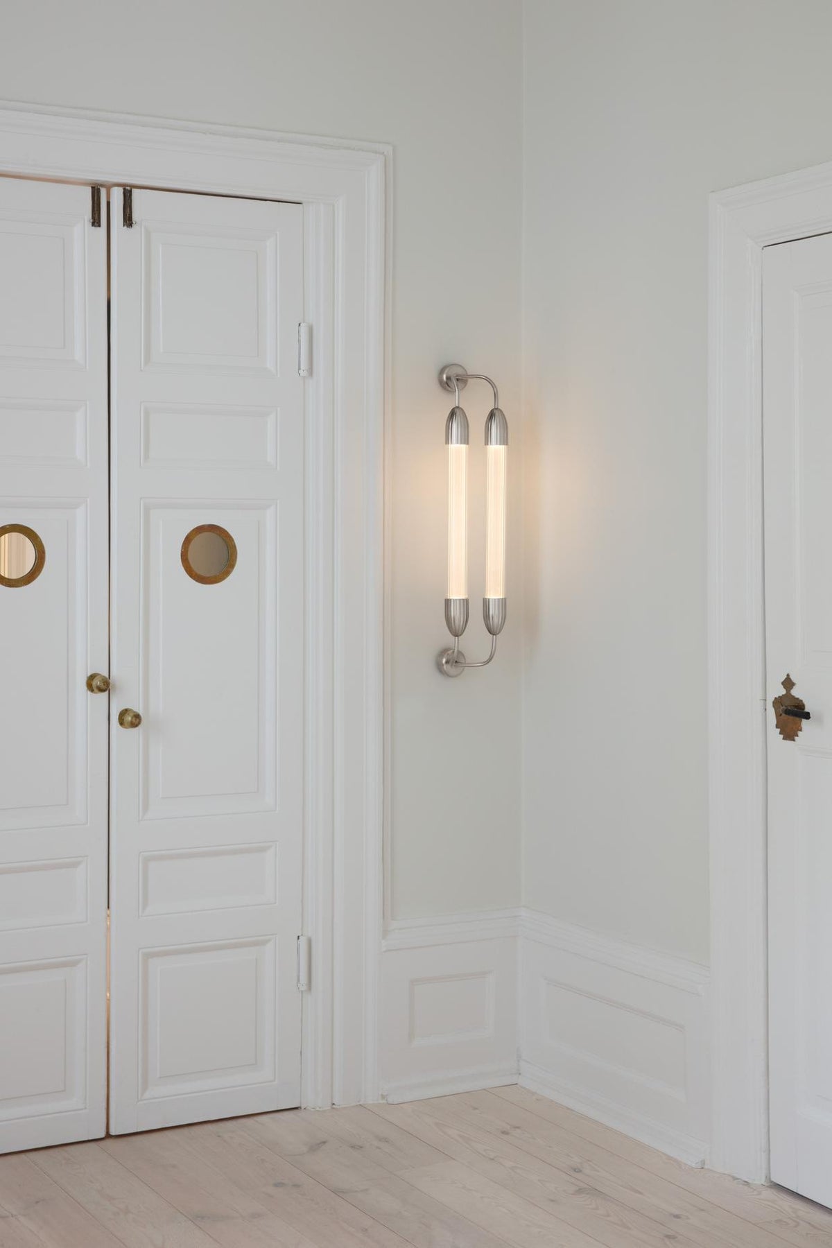 Lemon Squeeze Wall Double, væglampe, poleret stål • UMAGE - Copenhagenhomedesign