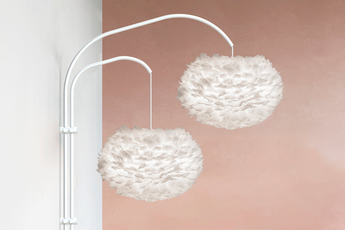 Willow Mini Wall Hanger, lampestander, væglampe, hvid • UMAGE - Copenhagenhomedesign