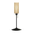 Komorebi Circle bordlampe, egetræ og sort • UMAGE