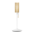 Komorebi Circle bordlampe, egetræ og hvid • UMAGE