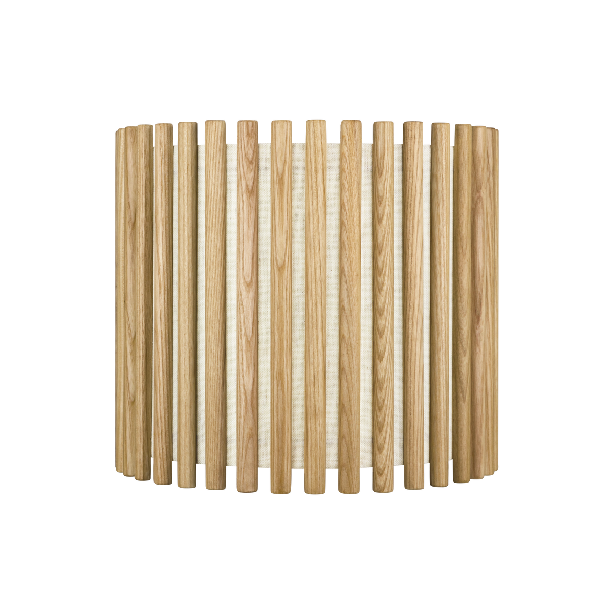 Komorebi Circle gulvlampe, egetræ og sort • UMAGE - Copenhagenhomedesign