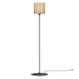 Komorebi Square gulvlampe, egetræ og sort • UMAGE