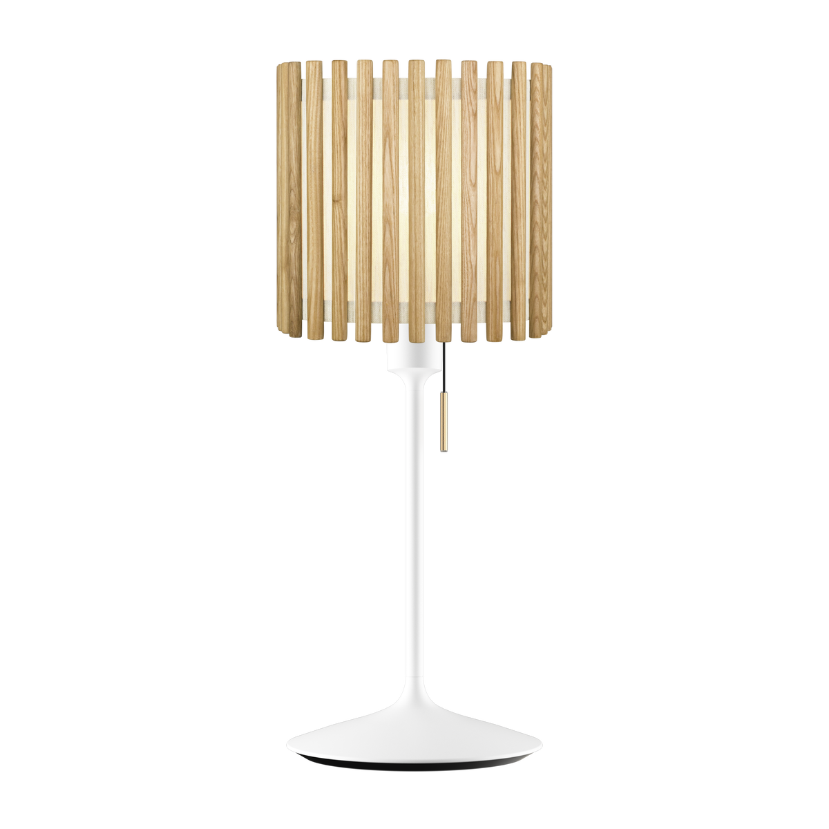 Komorebi Square bordlampe, egetræ og hvid • UMAGE - Copenhagenhomedesign