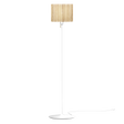 Komorebi Rectangular gulvlampe, egetræ og hvid • UMAGE