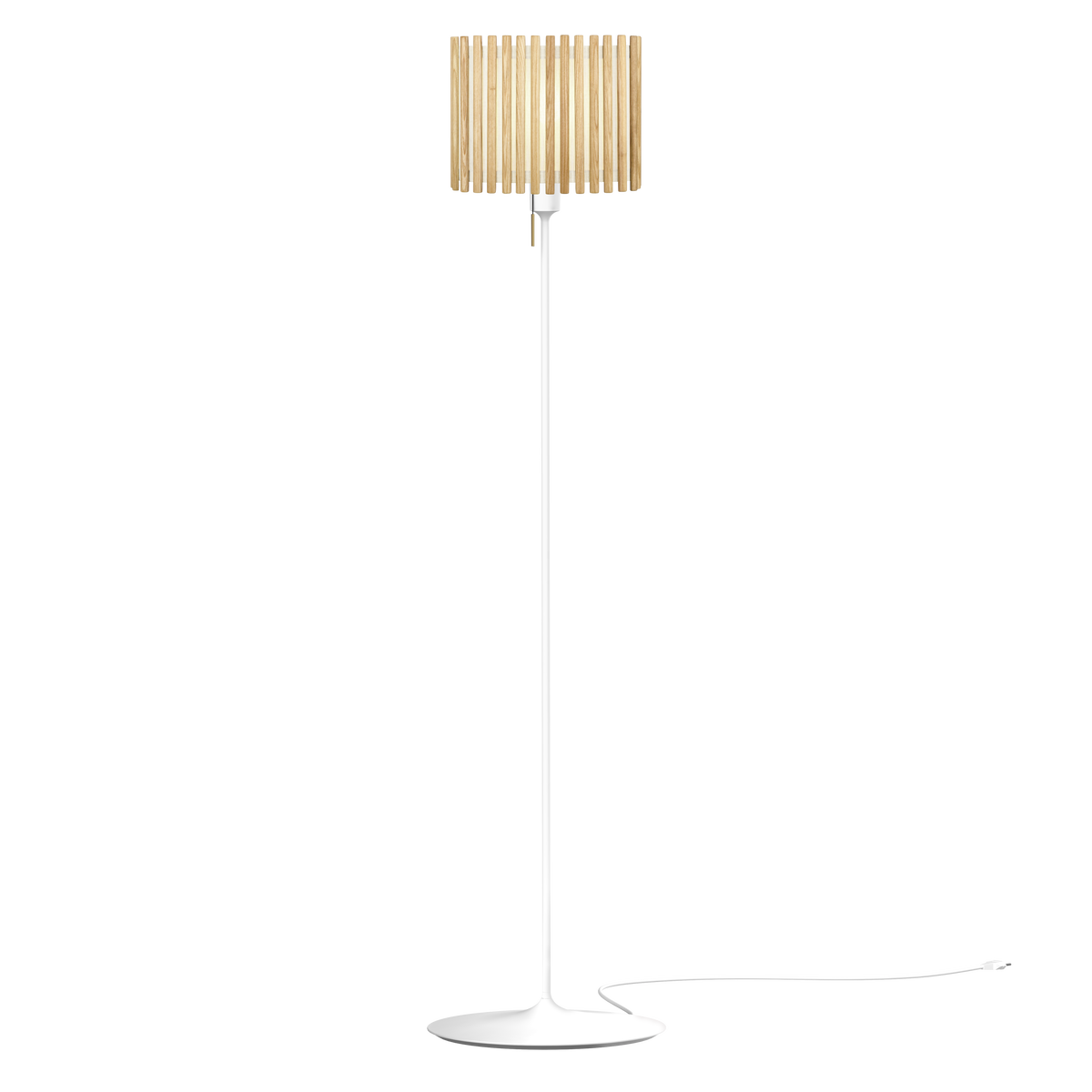 Komorebi Rectangular gulvlampe, egetræ og hvid • UMAGE - Copenhagenhomedesign