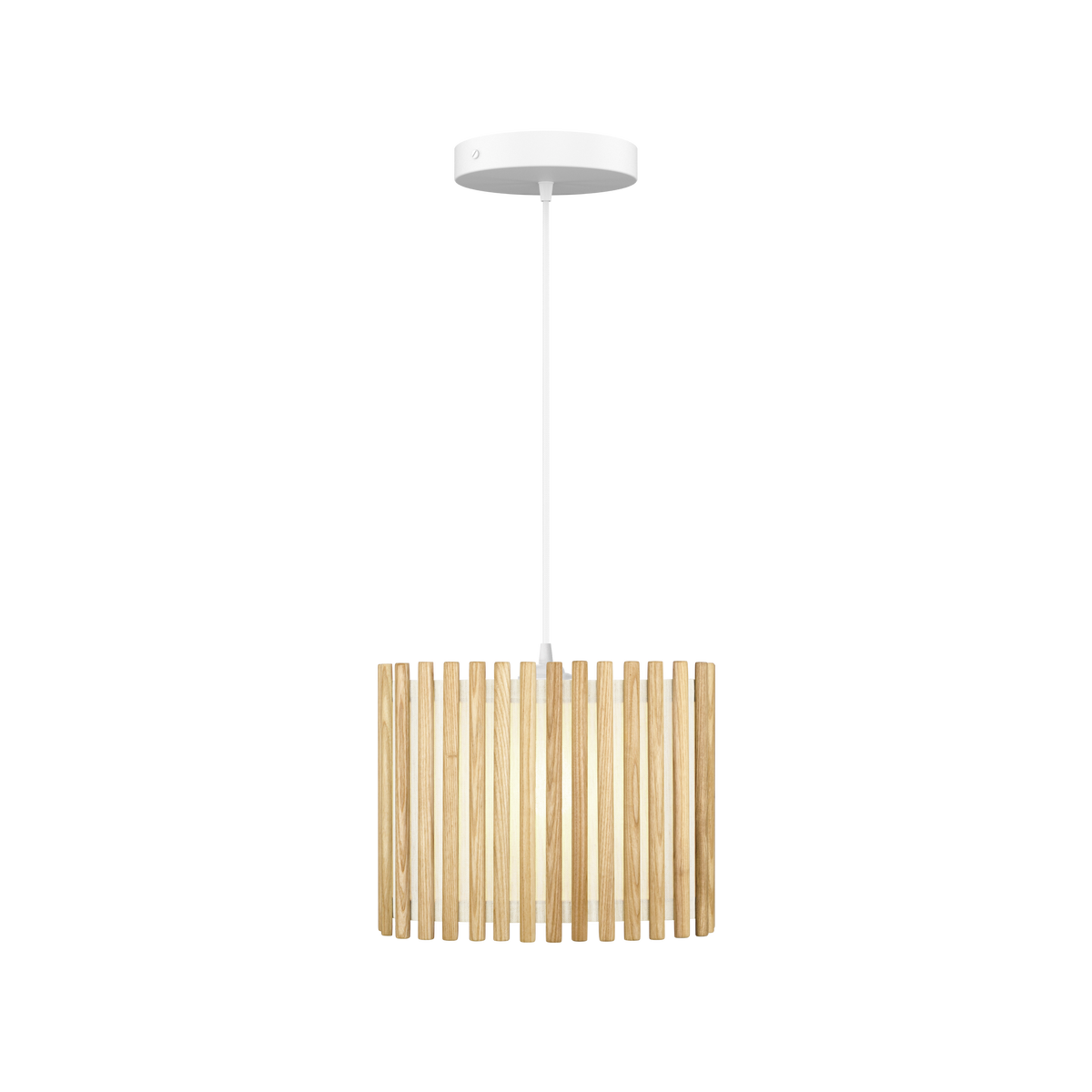 Komorebi Rectangular pendel, egetræ og hvid • UMAGE - Copenhagenhomedesign