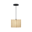 Komorebi Rectangular pendel, egetræ og sort • UMAGE