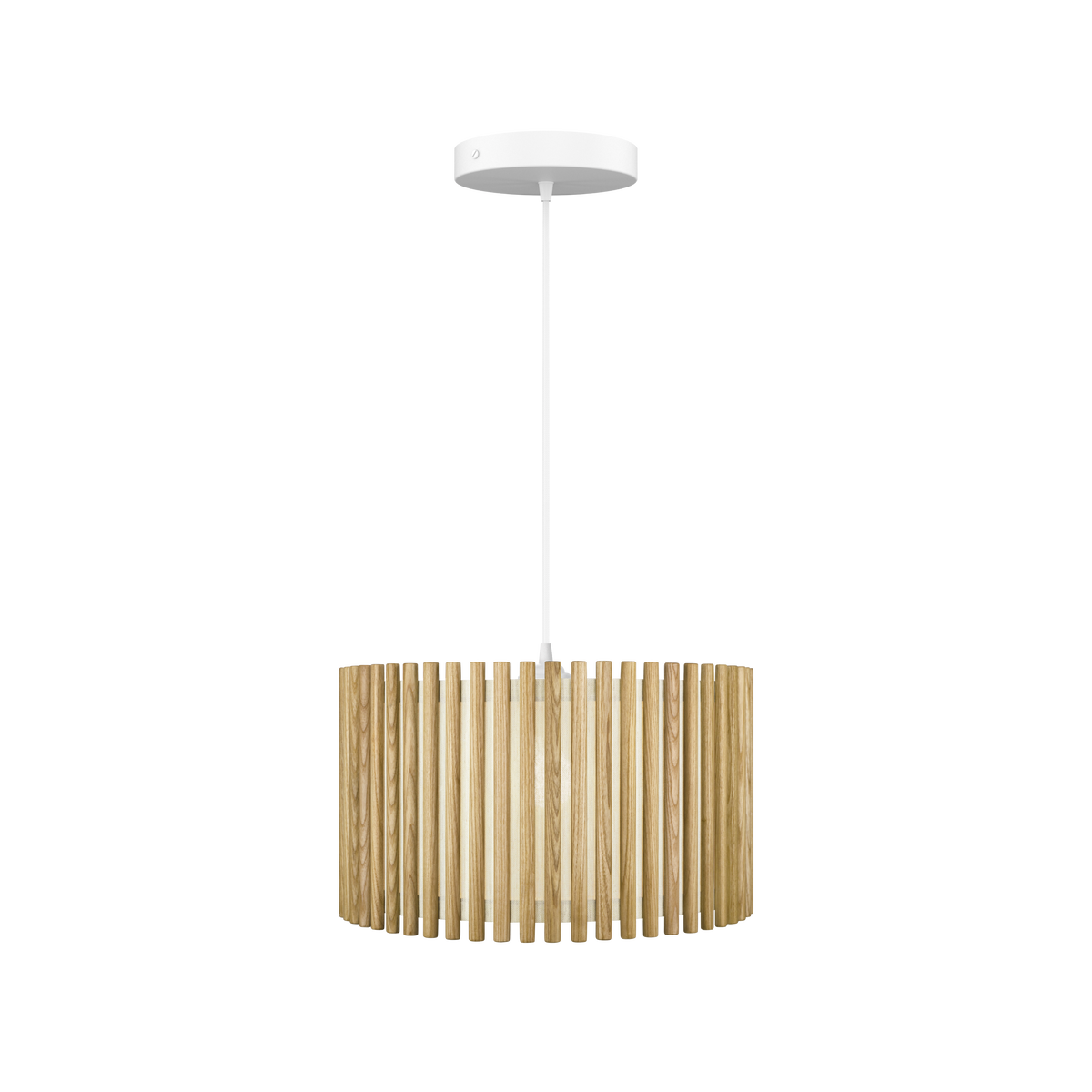 Komorebi Circle pendel, egetræ og hvid • UMAGE - Copenhagenhomedesign