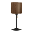 Komorebi Square bordlampe, mørk egetræ og sort • UMAGE