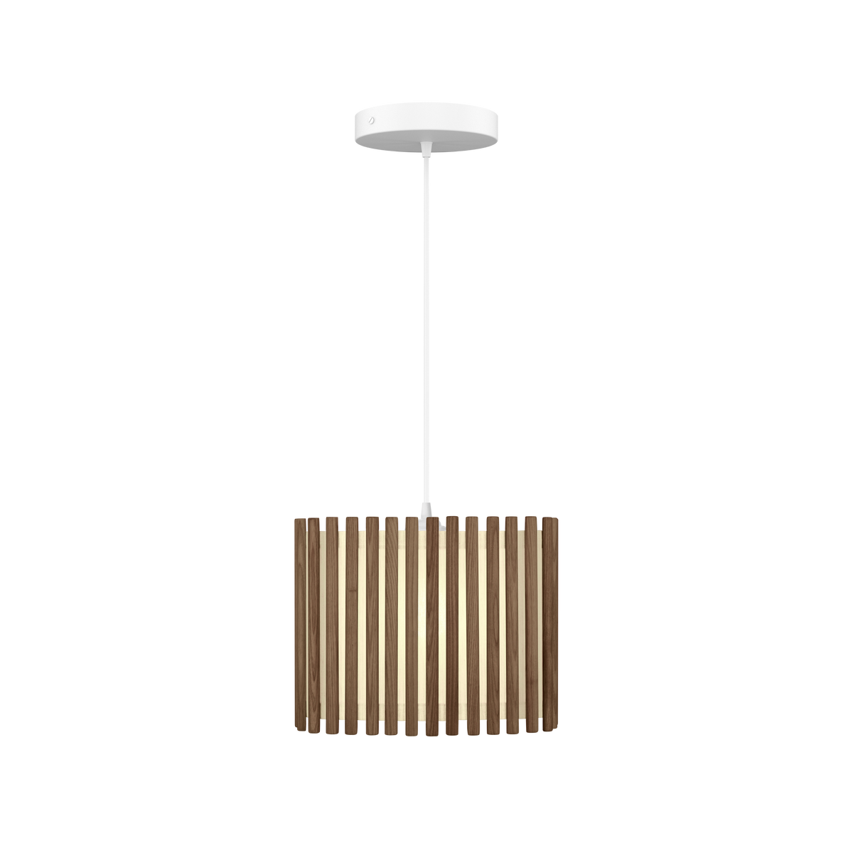 Komorebi Rectangular pendel, mørk egetræ og hvid • UMAGE - Copenhagenhomedesign