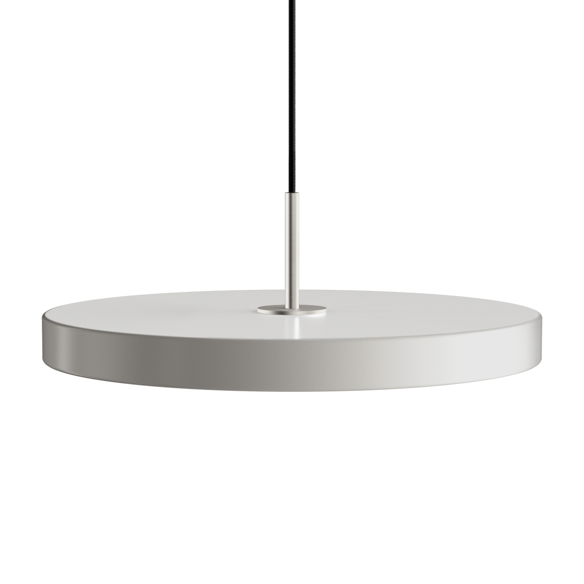 Asteria pendel, lysegrå (mist) og stål • UMAGE - Copenhagenhomedesign