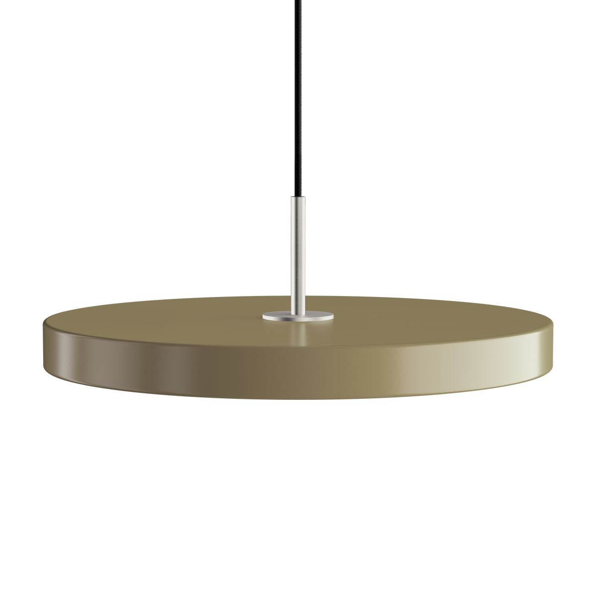 Asteria pendel, taupe og stål • UMAGE - Copenhagenhomedesign