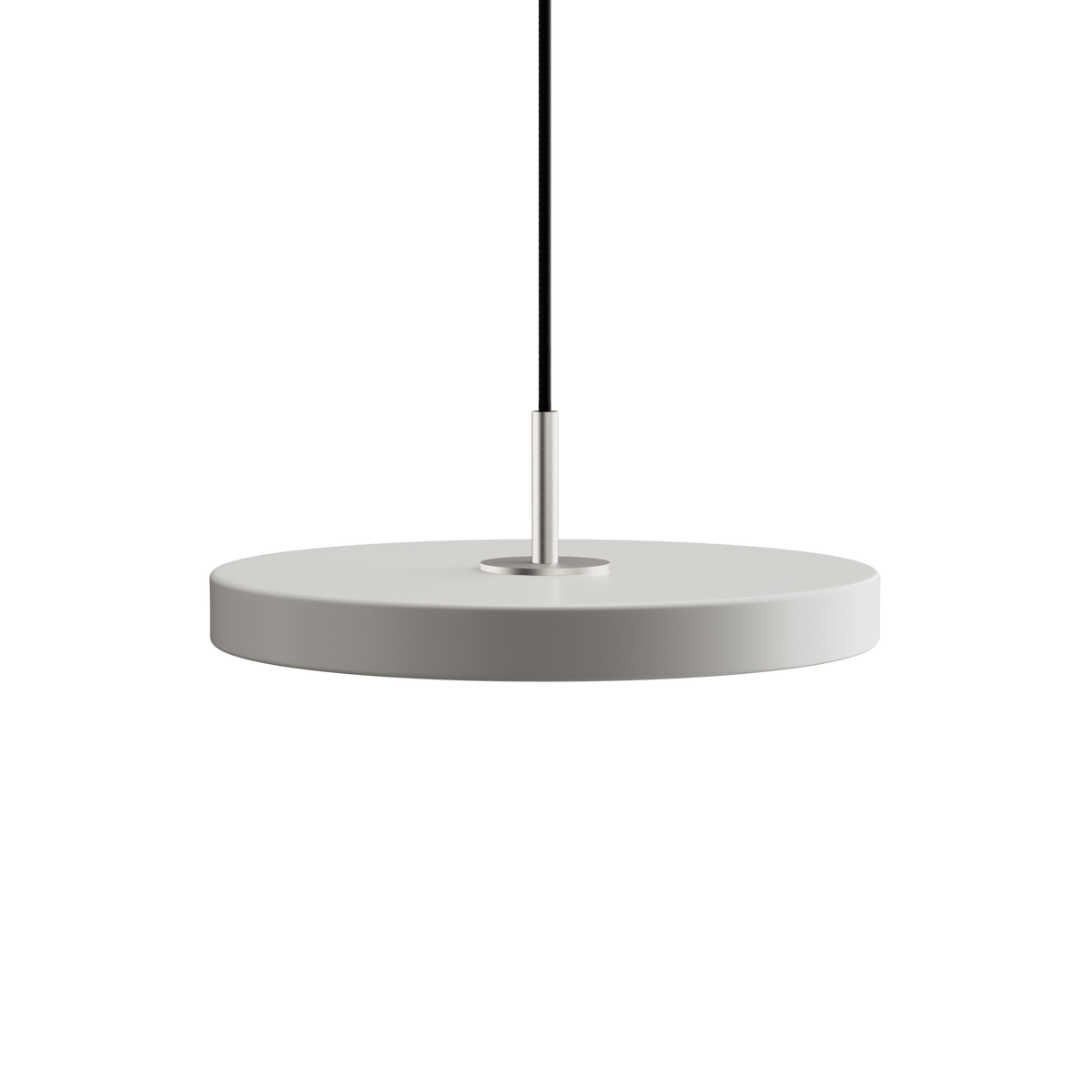 Asteria pendel, lysegrå (mist) og stål • UMAGE - Copenhagenhomedesign