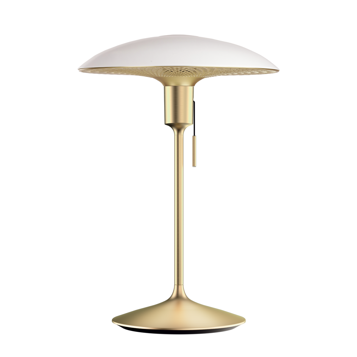 Manta Ray bordlampe, hvid og messing • UMAGE - Copenhagenhomedesign