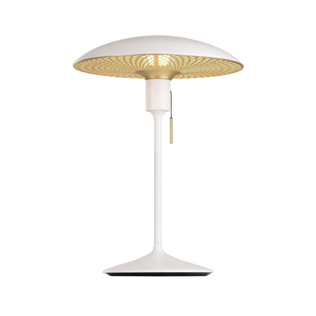 Manta Ray bordlampe, hvid og messing • UMAGE - Copenhagenhomedesign