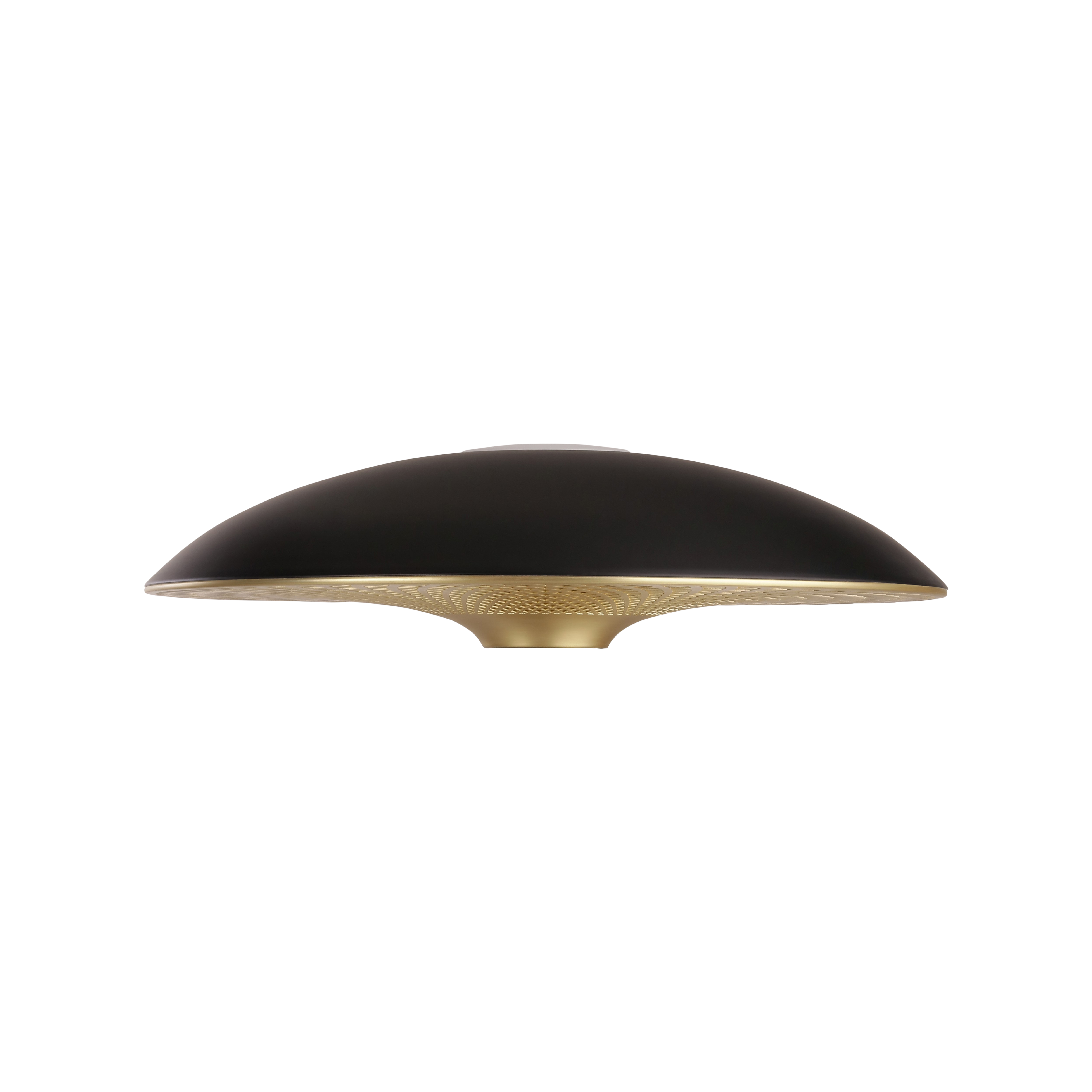 Manta Ray bordlampe, sort og messing • UMAGE