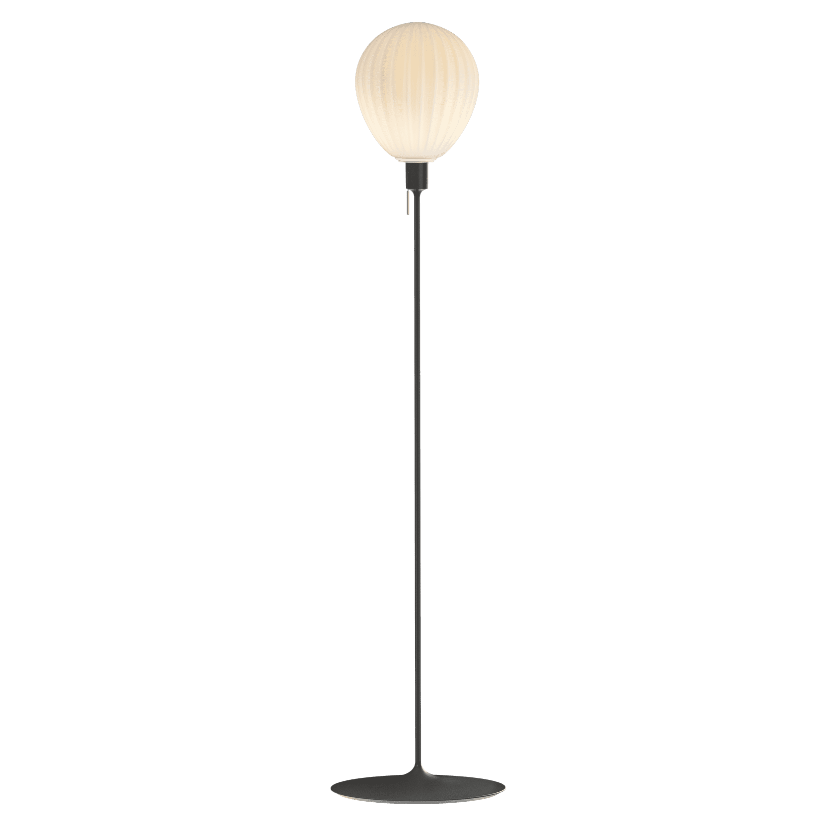Around the World gulvlampe, hvid og sort • UMAGE
