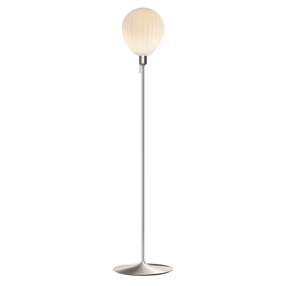 Around the World gulvlampe, hvid og stål look • UMAGE - Copenhagenhomedesign