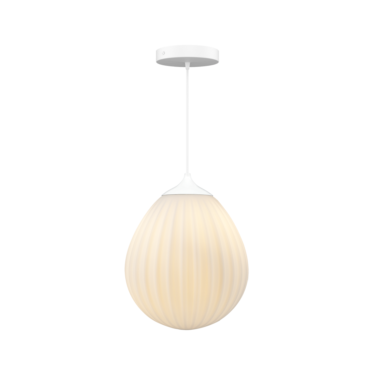 Around the World pendel med roset, hvid • UMAGE - Copenhagenhomedesign